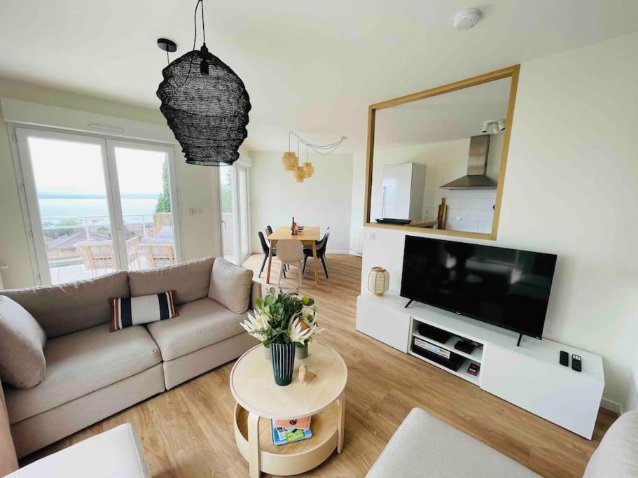 Magnifique Appart Renove Evian Duplex Vue Lac 8 Pers Екстер'єр фото
