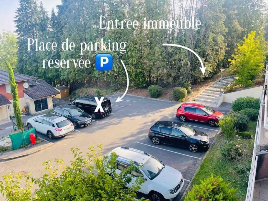 Magnifique Appart Renove Evian Duplex Vue Lac 8 Pers Екстер'єр фото